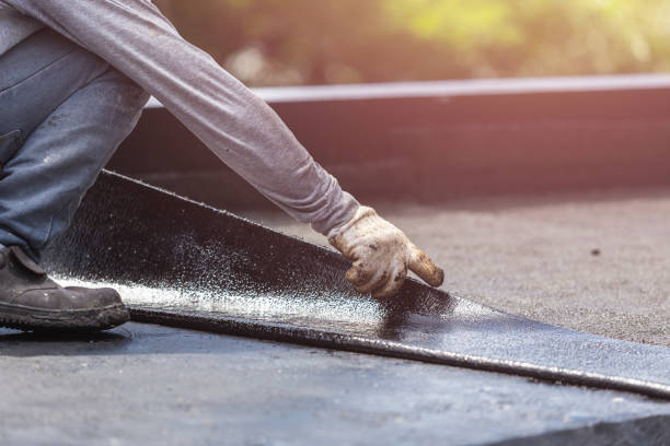 Professional Waterproofing technician working in Monkton, MD